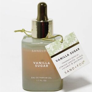 Sand + Fog Vanilla Sugar Eau de Parfum Oil - Gold and Cream